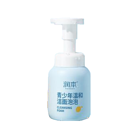 润本青少年温和洁面泡泡