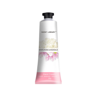 SCENT LIBRARY 氣味圖書館 香氛保湿护手霜【白玫瑰与木兰香型】