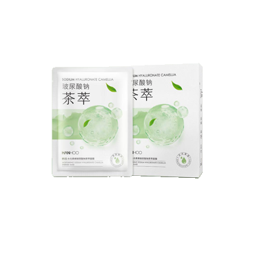 韩后水光柔嫩玻尿酸钠茶萃面膜