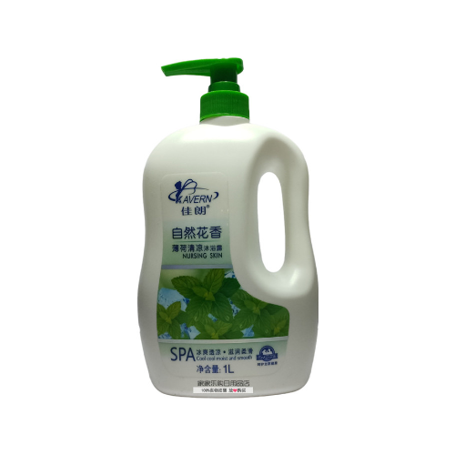 佳朗 自然花香薄荷清凉沐浴露