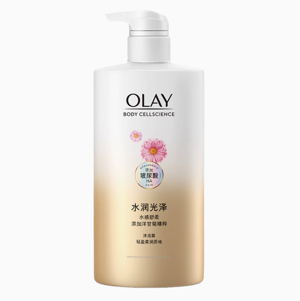 OLAY水润光泽沐浴露   水感透光
