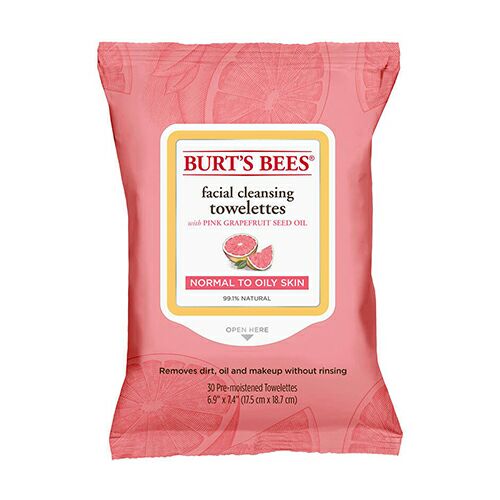 BURT'S BEES 小蜜蜂天然粉红葡萄柚卸妆湿巾