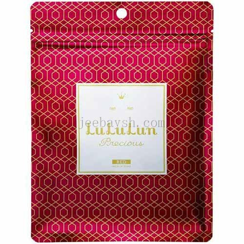 Lululun Face Mask 7 Sheets - Precious Red