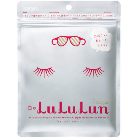 lululun集中补水保湿面膜（白色）