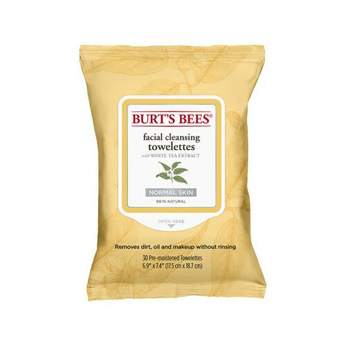 BURT'S BEES 小蜜蜂敏感肌白茶提取卸妆湿巾