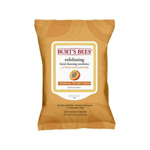 BURT'S BEES 小蜜蜂蜜桃柳皮卸妆湿巾