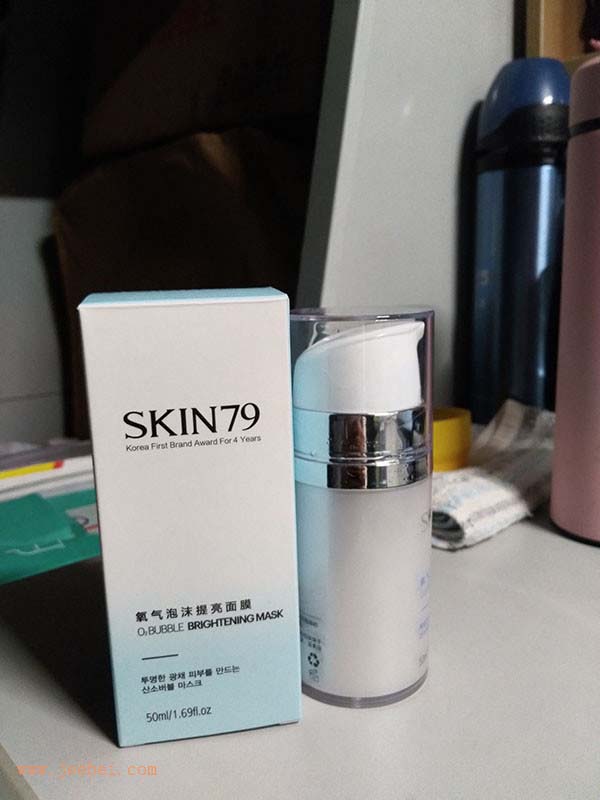 skin79氧气泡沫面膜的用法和使用测评