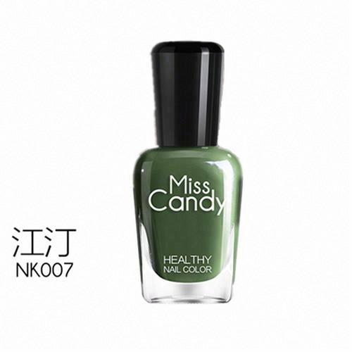 MissCandy健康甲油NK007江汀/清漾绿