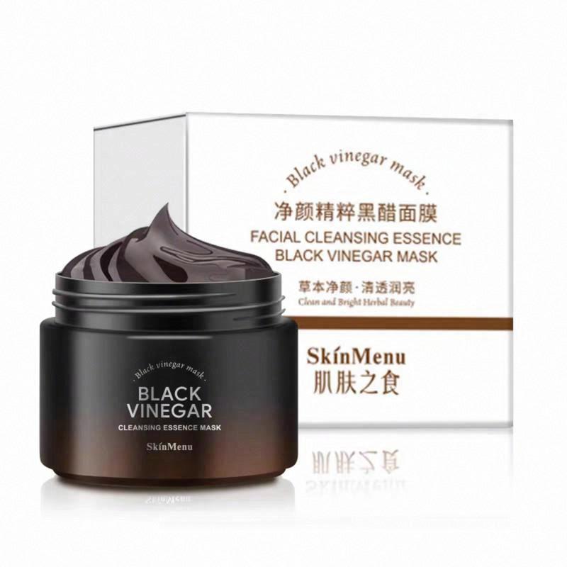 肌肤之食净颜精粹黑醋面膜