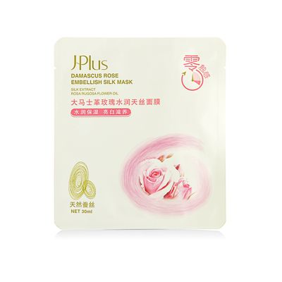 静佳Jplus大马士革玫瑰水润天丝面膜