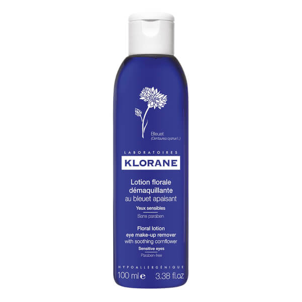 KLORANE Eye Make-up Remover with Soothing Cornflower - 3.4 fl. oz