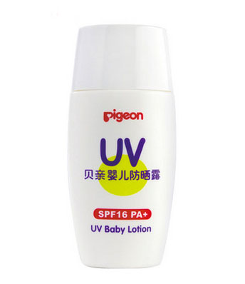 贝亲婴儿防晒露SPF16 PA+