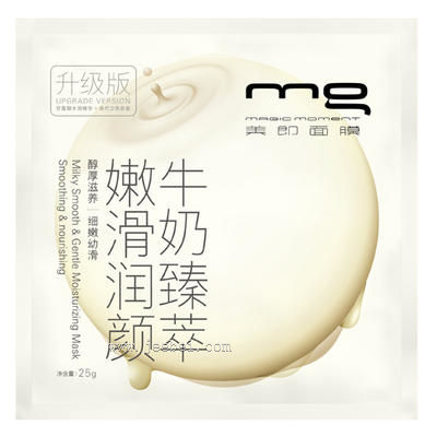 美即牛奶臻萃嫩滑润颜面膜（升级版）