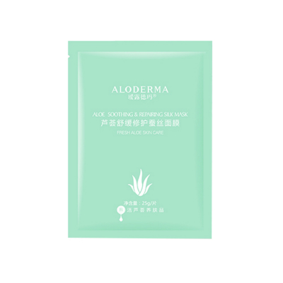 瑷露德玛芦荟舒缓润透天丝面膜