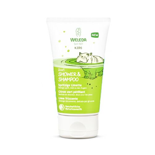 weleda 维蕾德儿童洗发沐浴二合一沐浴露（来檬味）