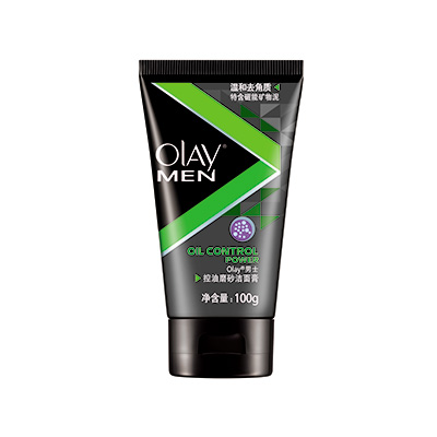 OLAY男士控油磨砂洁面膏