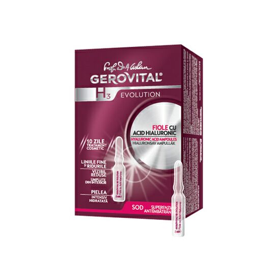 Gerovital H3 Evolution Hyaluronic Acid Ampules